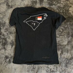 Cook-Out North Carolina & South Carolina State Pride Graphic T-Shirt - Black